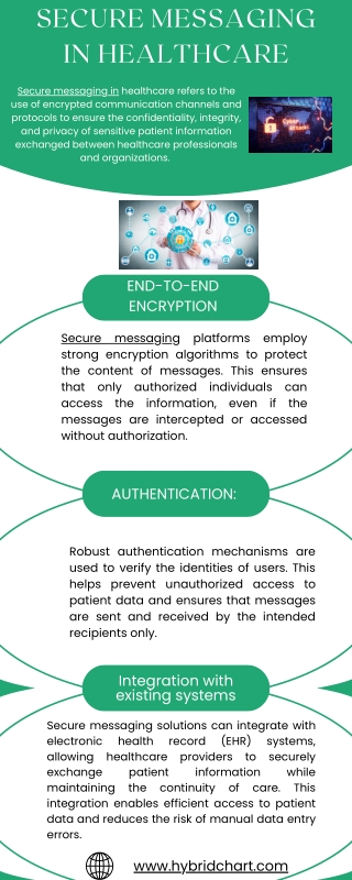 secure messaging in Healthcare