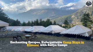 Camp Stays in Kinnaur