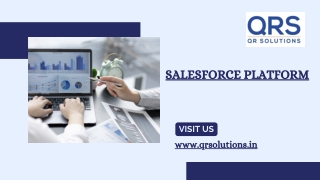 Salesforce Platform | QR Solutions Pvt Ltd