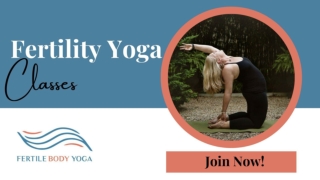 Take Advantage of Fertility Yoga Online with Fertile Body Yoga