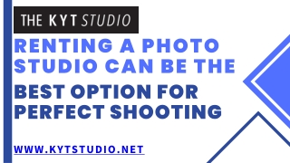 Renting A Photo Studio Can Be The Best Option For Perfect Shooting