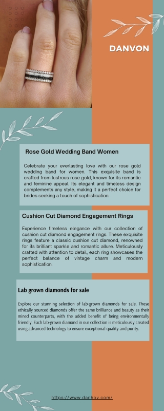 Rose Gold Wedding Band Women