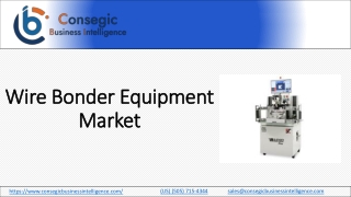 Wire Bonder Equipment Market Share, Growth, Trends, Industry Forecast 2023-2030
