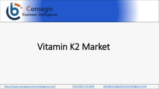 Vitamin K2 Market forecast 2023-2030