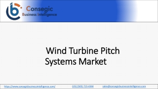 Wind Turbine Pitch Systems Market forecast 2023-2030