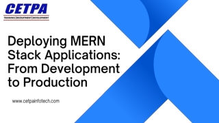 Deploying MERN Stack Applications From Development to Production