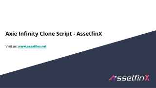 Axie Infinity Clone Script