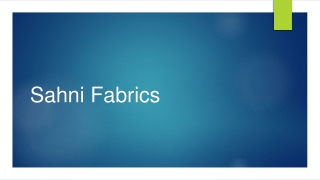 Shop the Finest Online Fabric Stores