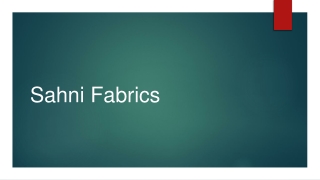Discover Stylish Designer Fabric Online for Your Creative Projects