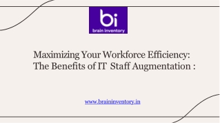 Unlock the Hidden Potential of Your Workforce with IT Staff Augmentation Service