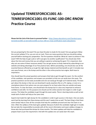 TENRESFORCIC1001 AS-TENRESFORCIC1001-ES-FUNC-100-ORC-RNOW