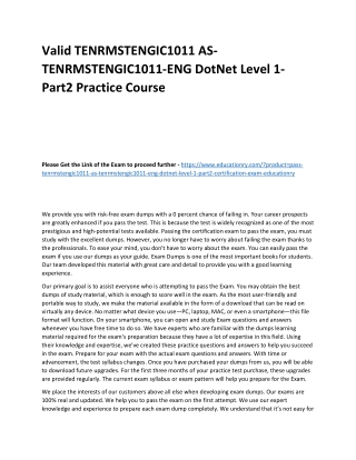 TENRMSTENGIC1011 AS-TENRMSTENGIC1011-ENG DotNet Level 1-Part2
