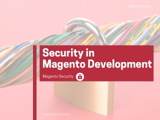 Security in Magento Development