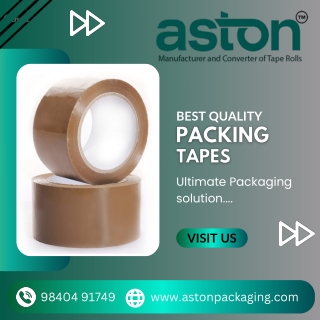 Packing Tapes in Chennai - Aston Packaging
