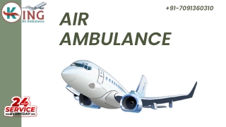 Top-Class Air Ambulance Service in Varanasi by King Air Ambulance