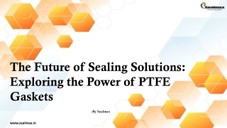 The Future of Sealing Solutions: Exploring the Power of PTFE Gaskets