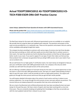 TESOPT200ICS2012 AS-TESOPT200ICS2012-ES-TECH-P200-ESOR-ORA-OAF