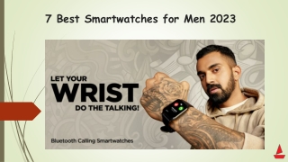 7 Best Smartwatches for Men 2023