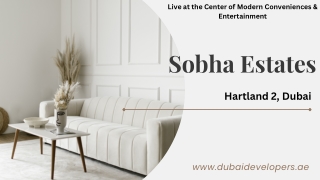 Sobha Estates E-Brochure