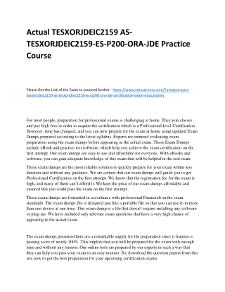 TESXORJDEIC2159 AS-TESXORJDEIC2159-ES-P200-ORA-JDE