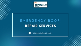 Things to Know About  Emergency Roof Repair | Roof Repair Services