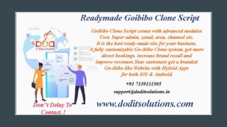 Goibibo Clone Script - DOD IT SOLUTIONS