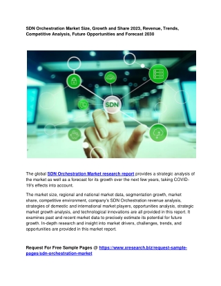 SDN Orchestration Market