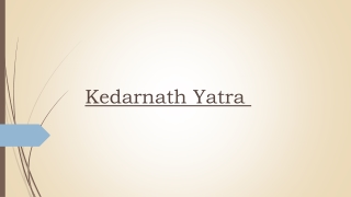 Discover the Best Rates for Your Kedarnath Yatra!