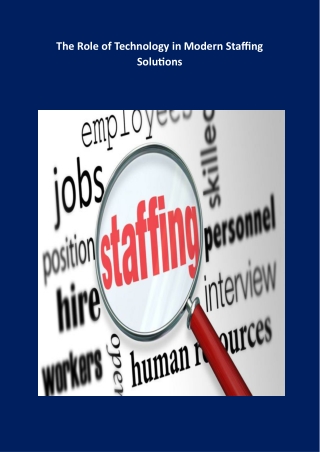 MSP Staffing Services - V2Soft