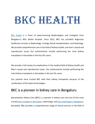 bkc health