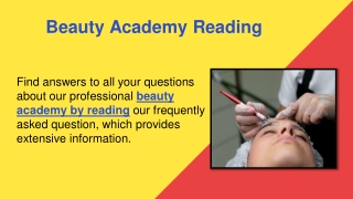 Beauty Academy Reading