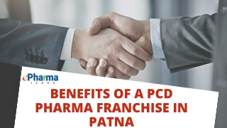 Benefits of PCD Pharma Franchise | ePharmaLeads