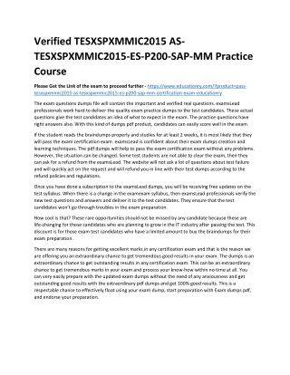 TESXSPXMMIC2015 AS-TESXSPXMMIC2015-ES-P200-SAP-MM