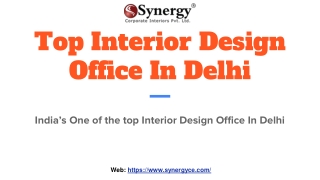 Top Interior Design Office In Delhi