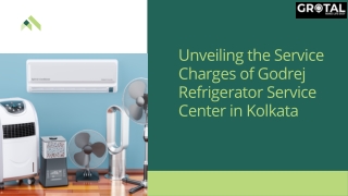 Unveiling the Service Charges of Godrej Refrigerator Service Center in Kolkata