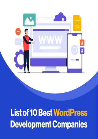 List of 10 Best WordPress Development Companies