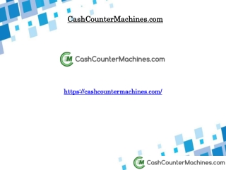 Money Counting Machines