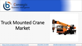 Truck Mounted Crane Market