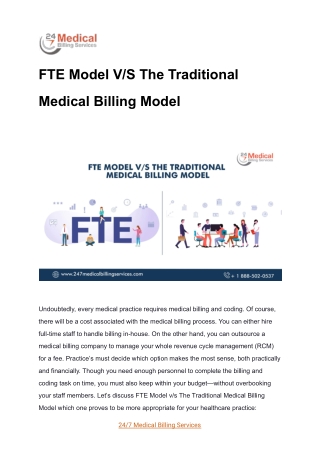 FTE Model V_S The Traditional Medical Billing Model