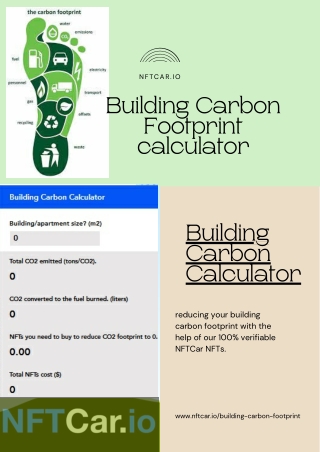 Building Carbon Footprint calculator