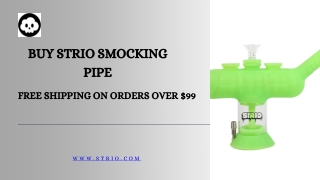 Buy STRIO Smocking Pipe