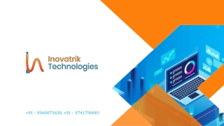 Inovatrik Technologies Best Mobile Applications Provider in Bangalore