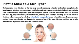 How to Know Your Skin Type_