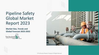 Pipeline Safety Market Segments 2023-2032 | Size, Share And Insights