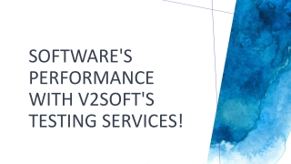 Software Testing Services Provider Company-V2Soft