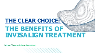 The Benefits of Invisalign Treatment A Clear Alternative to Braces