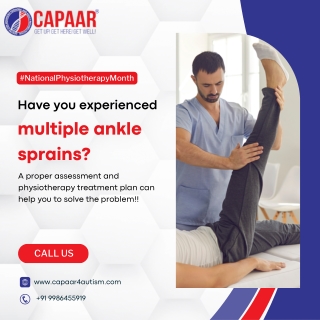 Get the Best Physiotherapy in Hulimavu for Multiple Ankle Sprains | CAPAAR