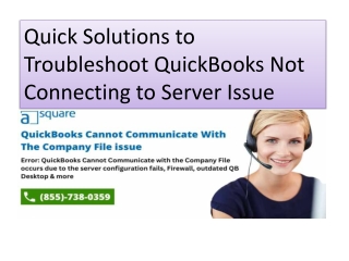 QuickBooks Cannot Communicate with the Company File: Troubleshooting Guide