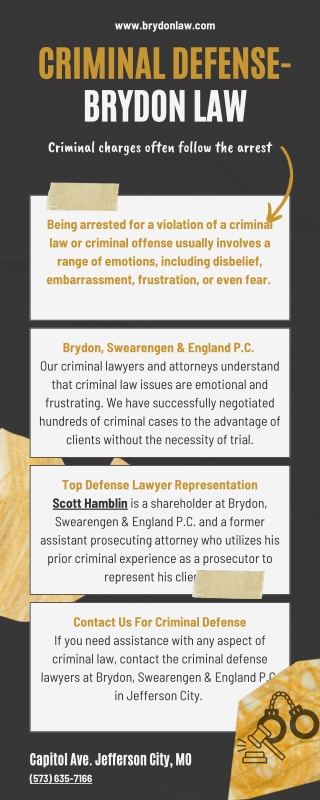 CRIMINAL DEFENSE- Brydon Law