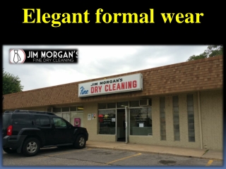 Elegant formal wear